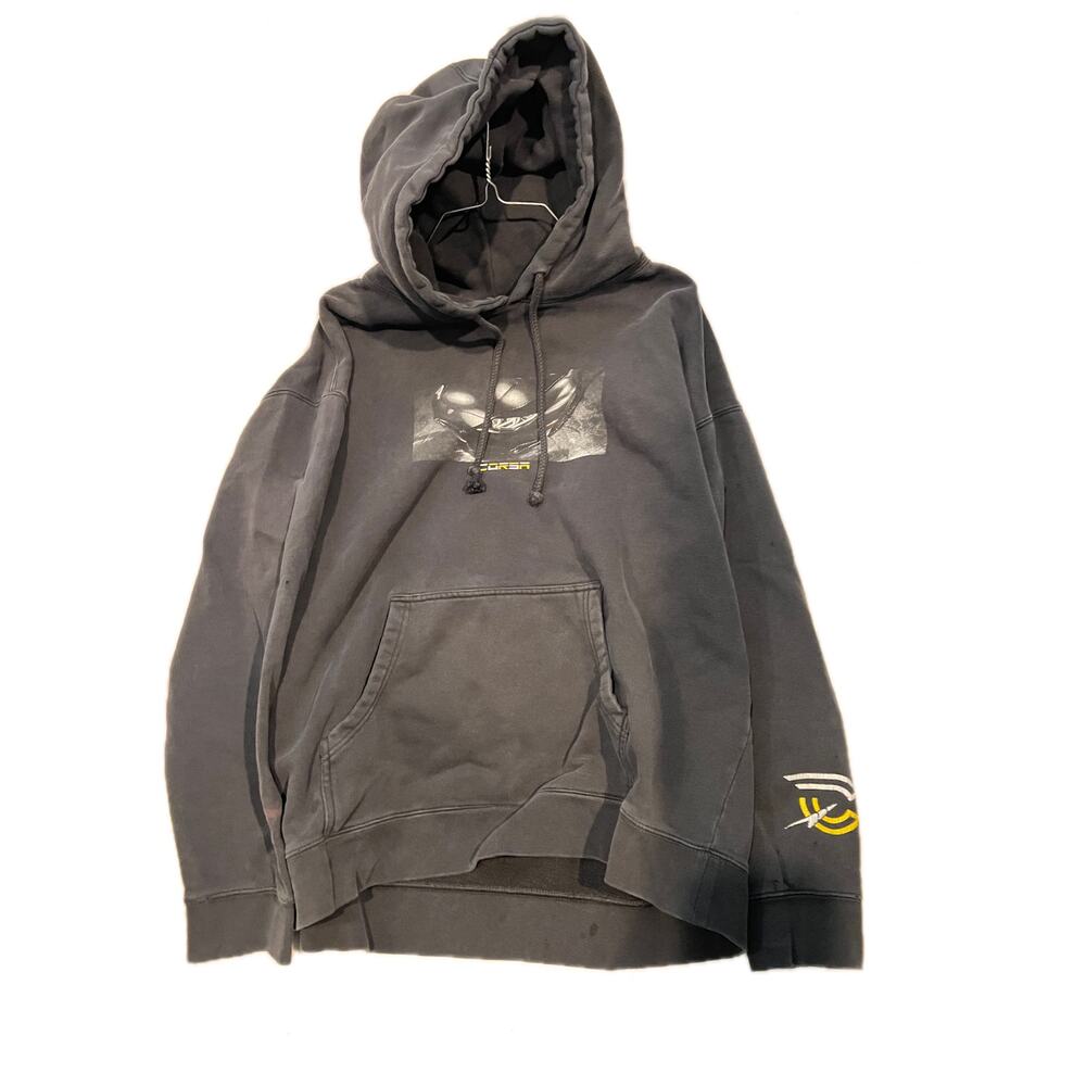 Corsa Collezione Satin Black hoodie black Mens XL